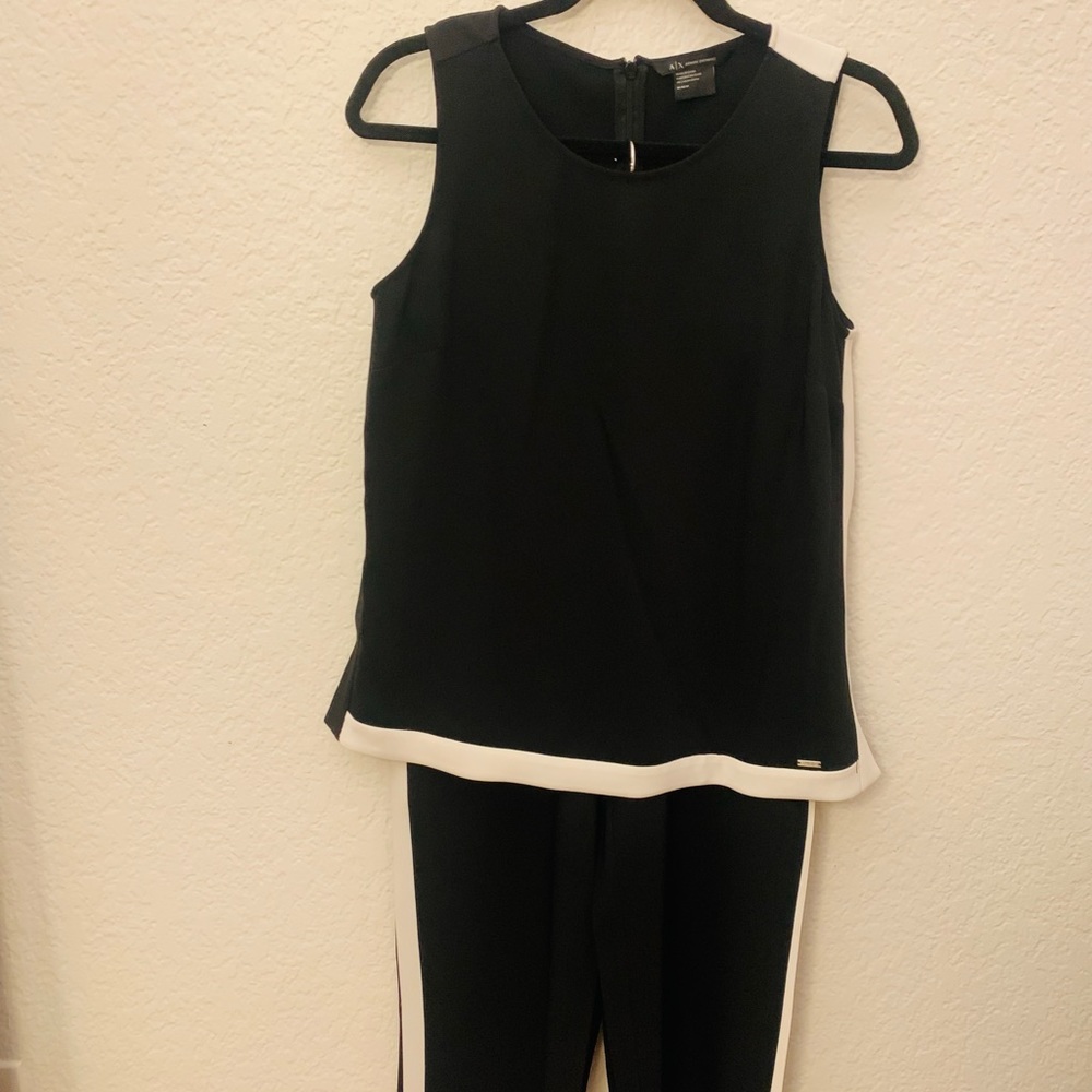 A/X Armani Exchange 2 piece pants outfit. Worn once.